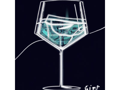 calice gin tonic balloon